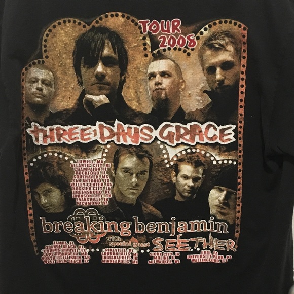 Three Days Gracebreaking Benjamin Tour 